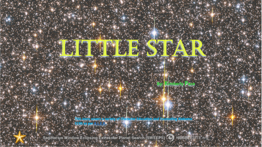 Capture Title page Little Star